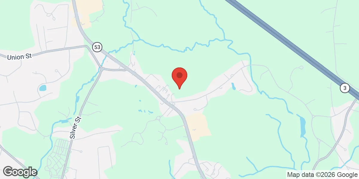 Map showing Gameday Men's Health Hanover MA location