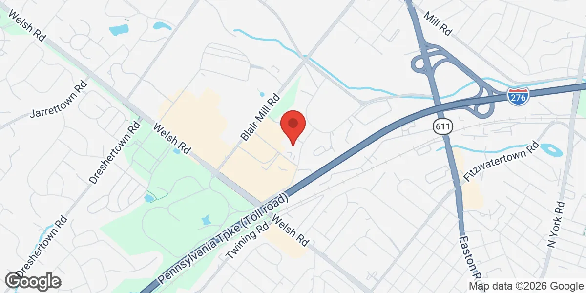 Map showing Testosterone Replacement Therapy Philadelphia, PA location