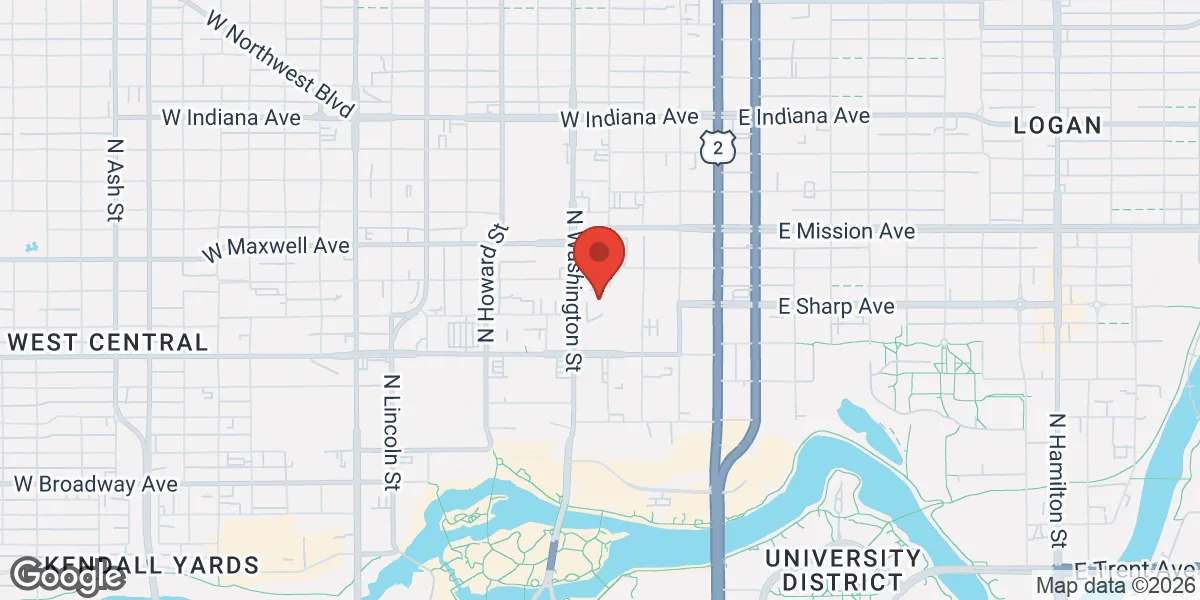 Map showing Peak Physique Clinic location