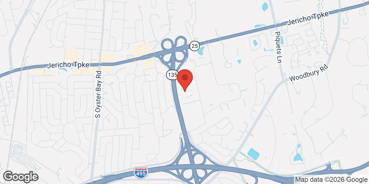 Map showing Prime Body Wellness - Long Island location