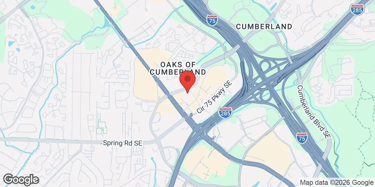 Map showing ATL Live Well location