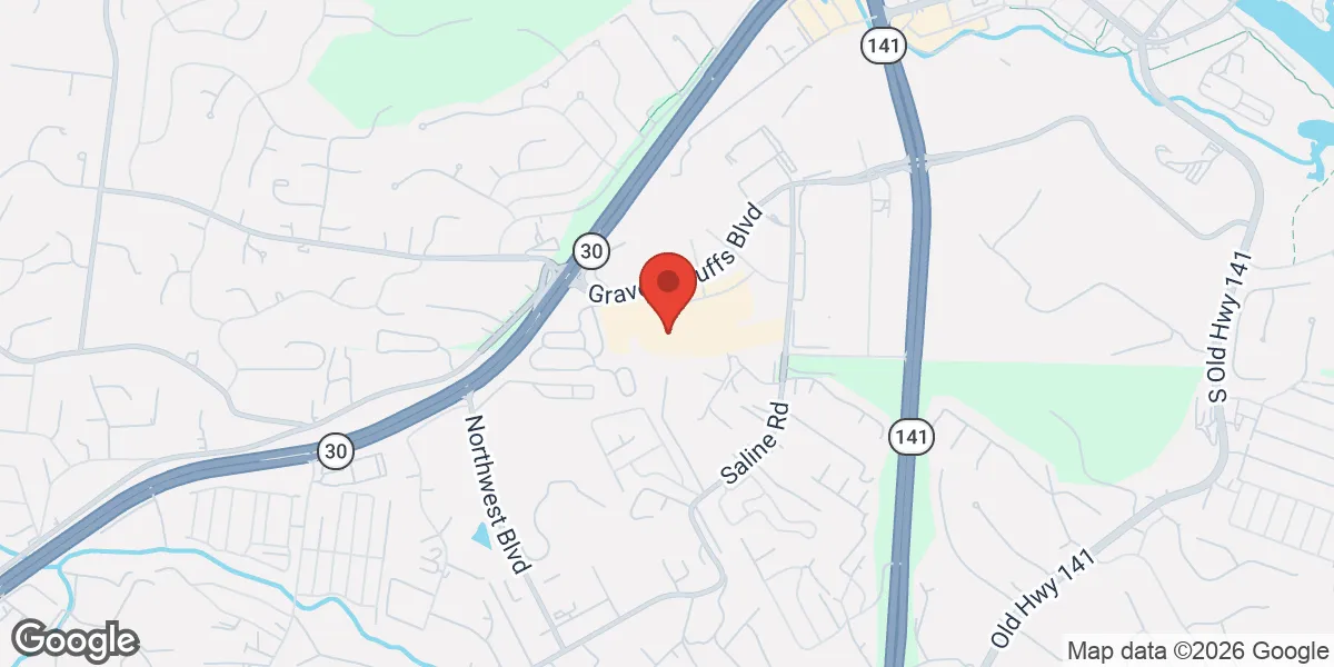 Map showing Man Up Testosterone Center location