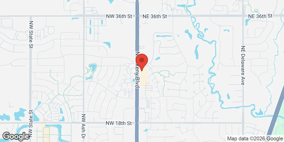 Map showing WellForm MD location