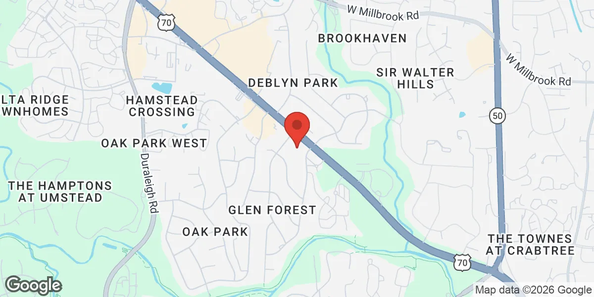 Map showing National Men’s Clinic location