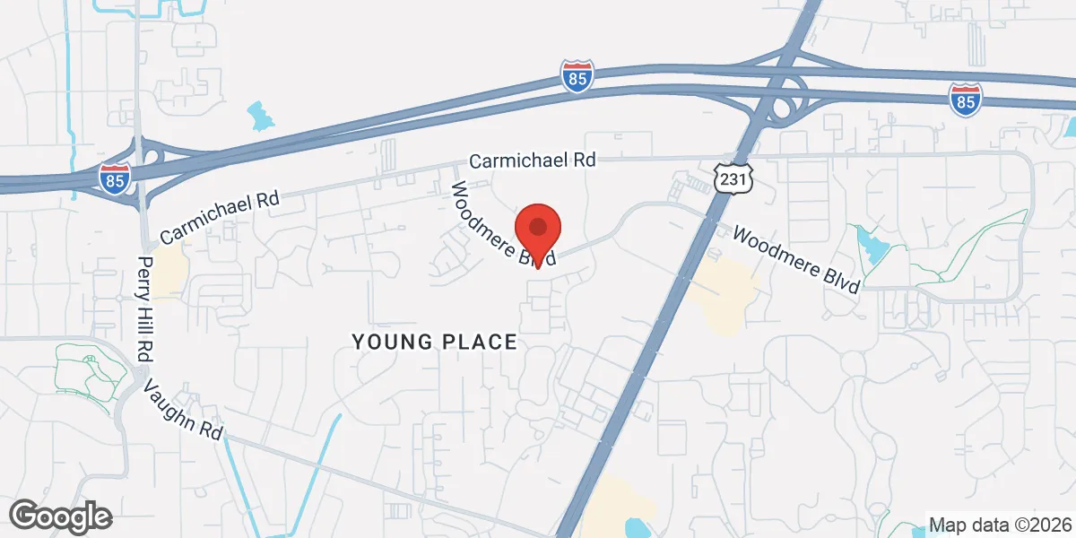 Map showing Montgomery Men's Health, Powered by Menspro™ location