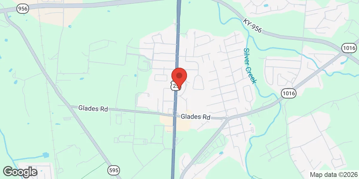 Map showing Reflections Wellness and Spa of Berea location