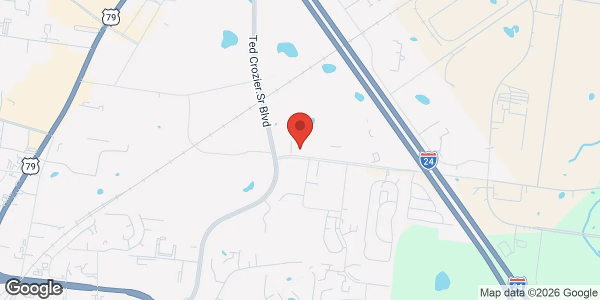 Map showing Titan T-Center location