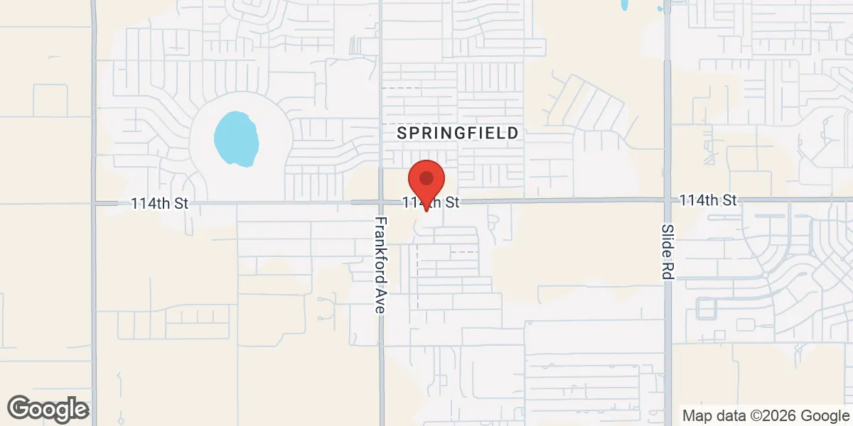 Map showing Lubbock Men's Clinic location