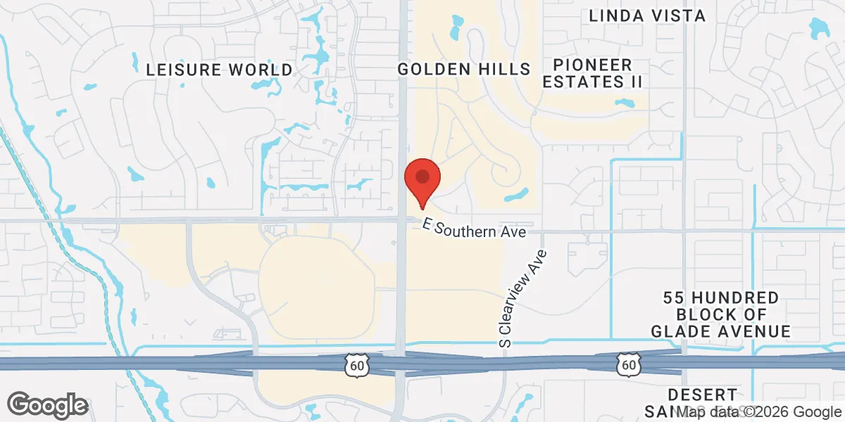 Map showing Vitality Testosterone Replacement Therapy location