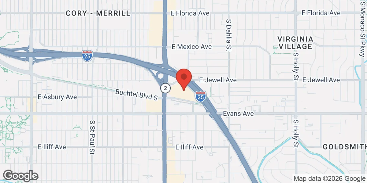 Map showing Advanced TRT Clinic location