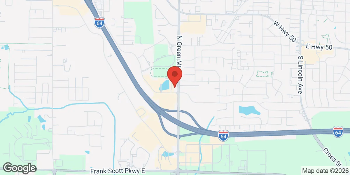 Map showing Victory Men's Health location