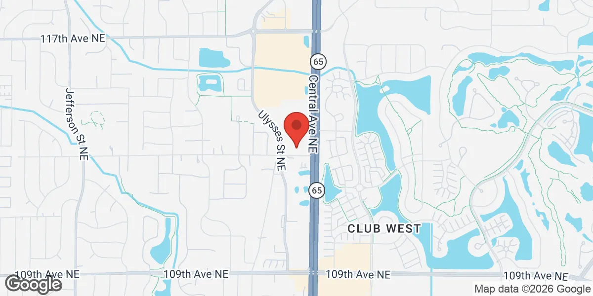 Map showing Lite Medical Clinic PLLC - Blaine location