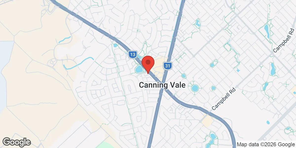 Map showing TRT Therapy Opera Optimizers location