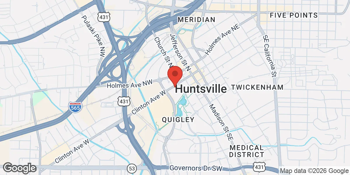 Map showing Renew Vitality location