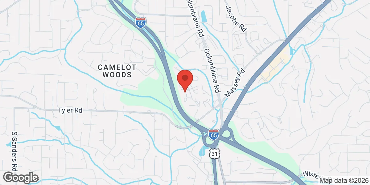 Map showing Hormone Health and Weight Loss of Birmingham, Alabama location