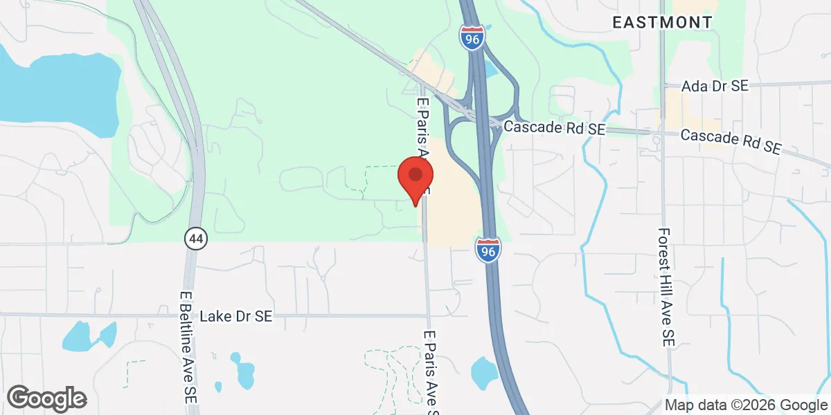 Map showing RegenCen: Dr. Gustav Lo, MD location