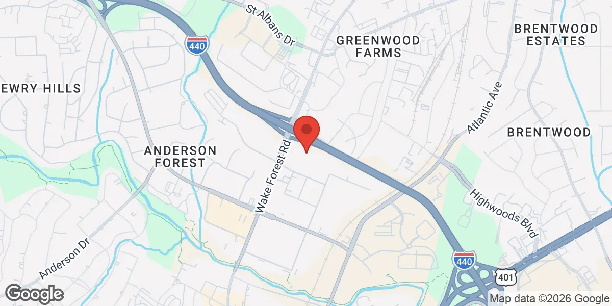 Map showing Advanced TRT Clinic location