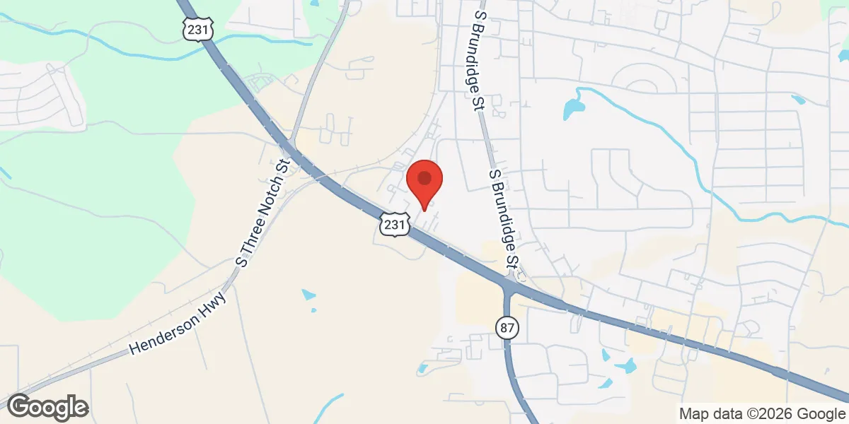 Map showing Troy Men's Health location