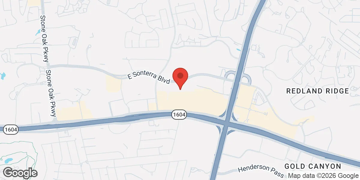 Map showing SynergenX Sonterra | Hormone Health & TRT Clinic location