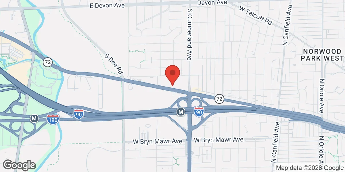 Map showing Advanced TRT Clinic location