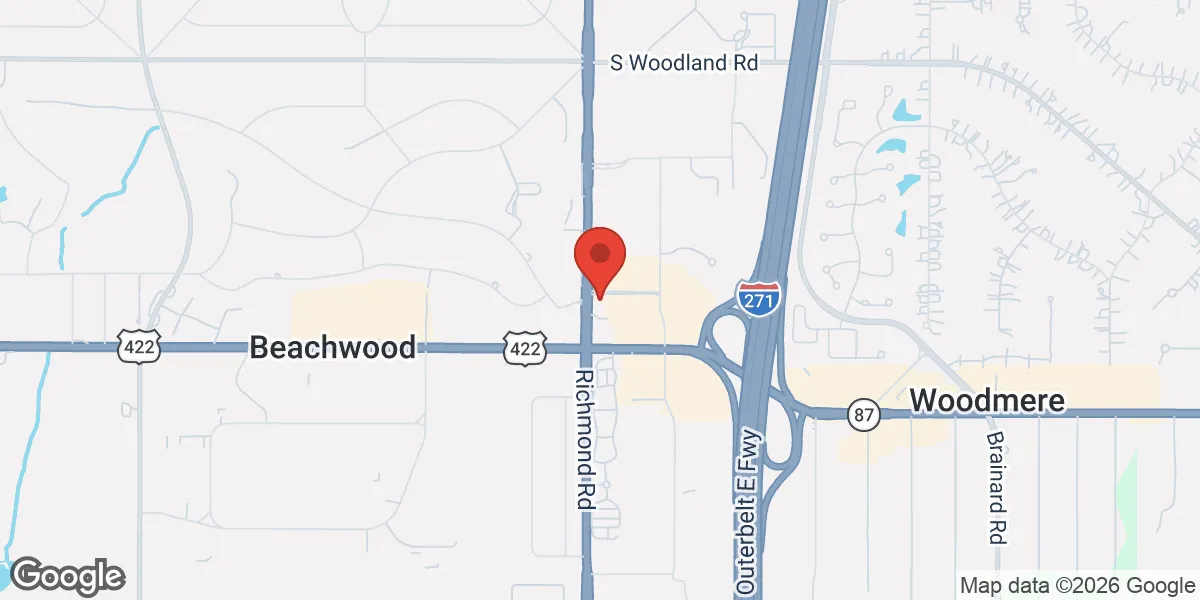 Map showing Affinity Whole Health location