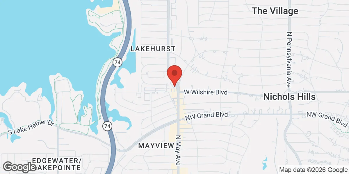 Map showing Alpha Men's Clinic location