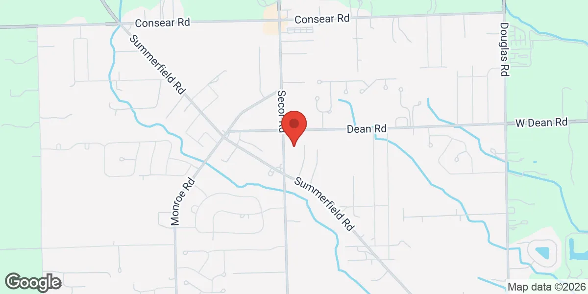 Map showing Dr. Mark Neumann location