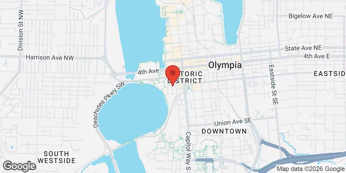 Map showing Verve Hormone Replacement Therapy Olympia location