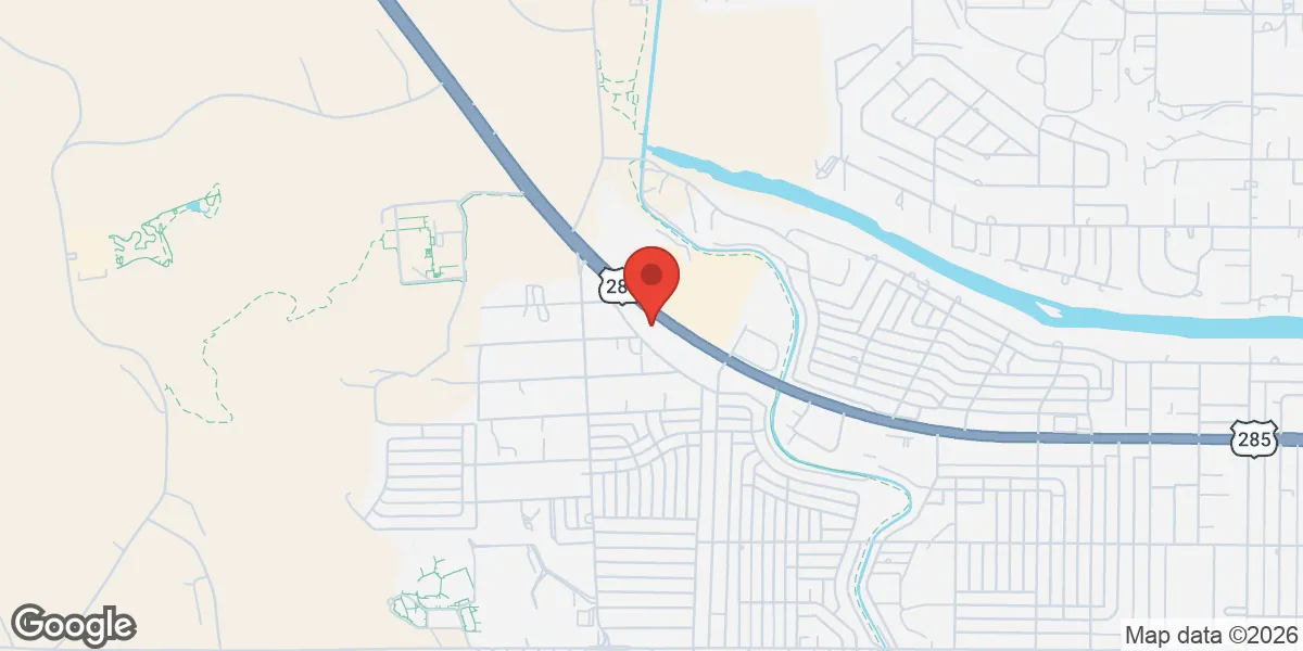 Map showing Vita Nova Anti-Aging and Rejuvenation Center New Mexico location