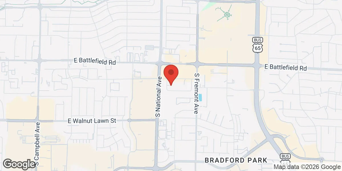 Map showing Total Health and Wellness location