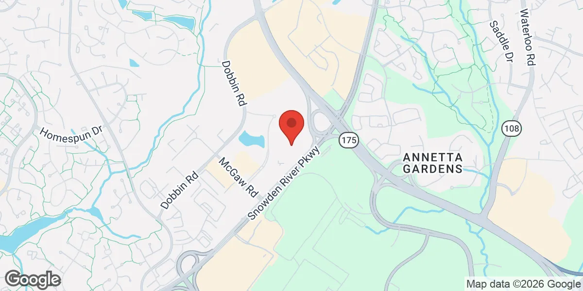 Map showing Gameday Men's Health Columbia, MD location