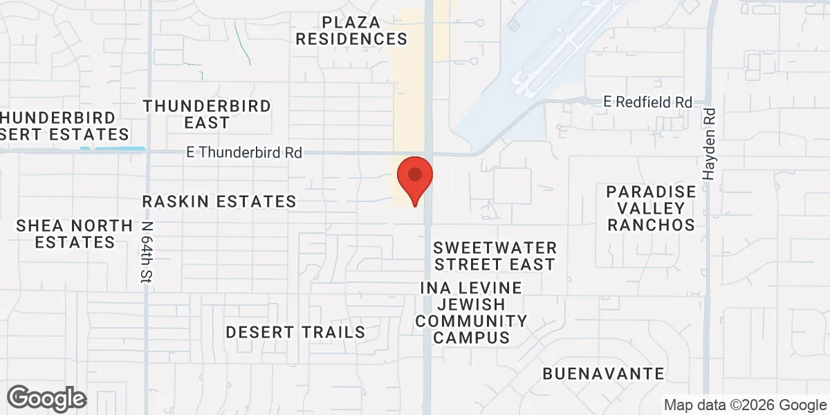 Map showing The LowT Clinic location