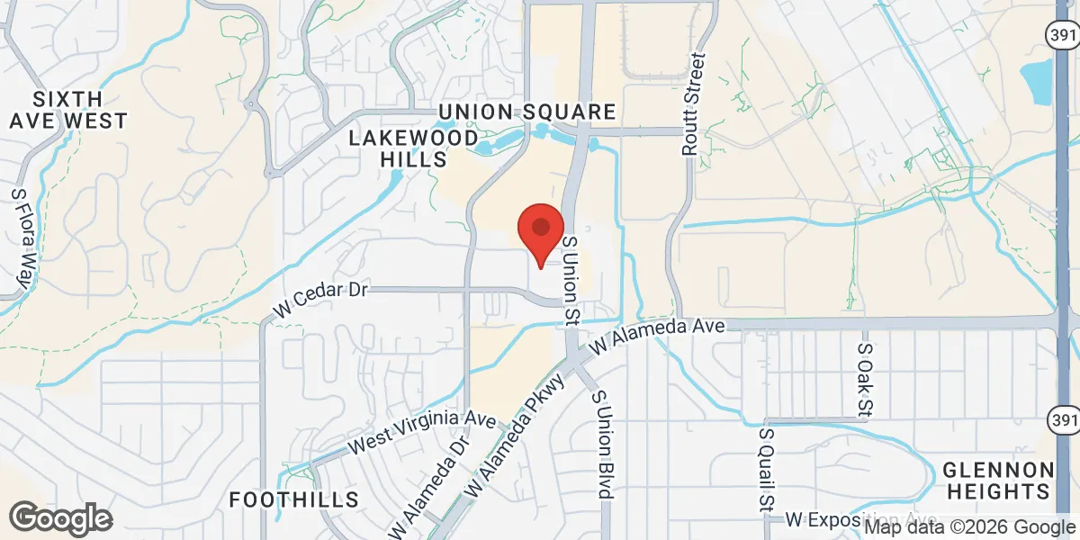 Map showing Veritas Men's Clinic location