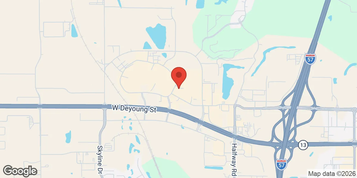 Map showing True Test HRT location