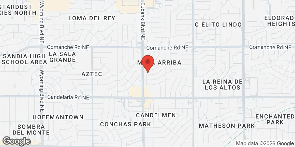 Map showing Physicians Blend HGH location