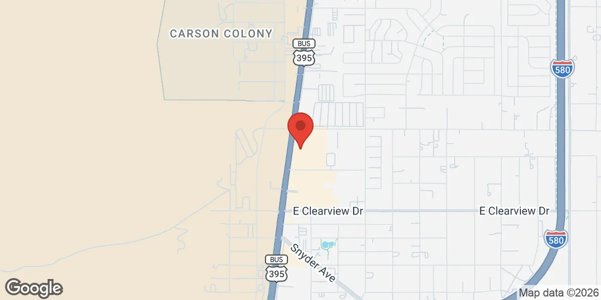 Map showing Advanced TRT Clinic location