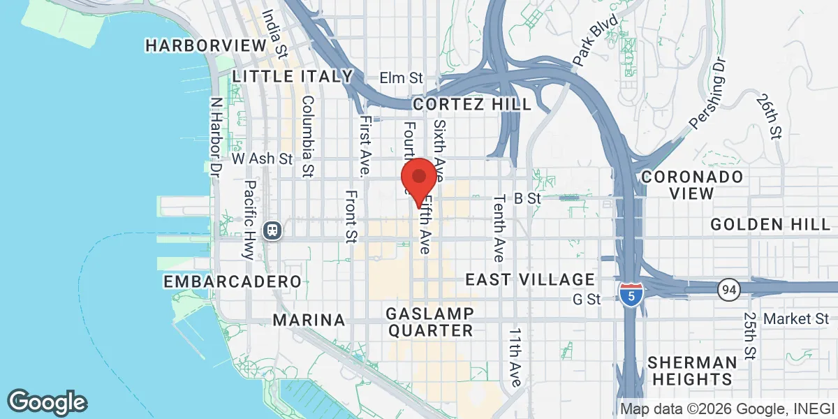 Map showing Vitality Testosterone Replacement Therapy Clinic location