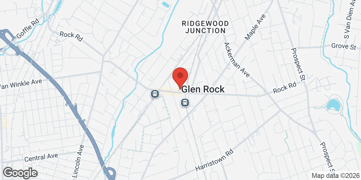 Map showing Alpha Health of NJ location