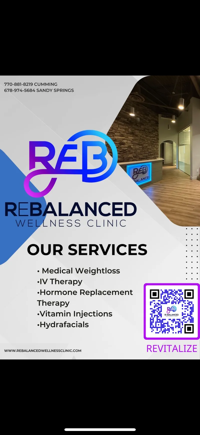 ReBalanced Wellness Clinic Suwanee - Medical Weight Loss - BHRT TRT Hormone Replacement photo 4