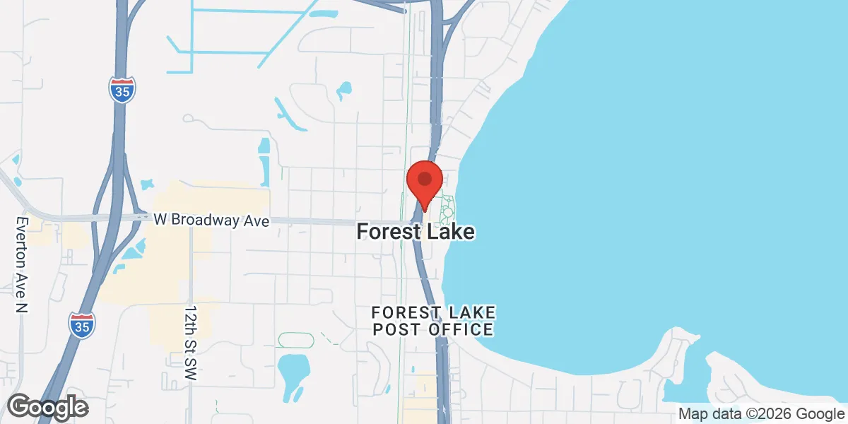 Map showing Minnesota Vitality and Anti-Aging Center location