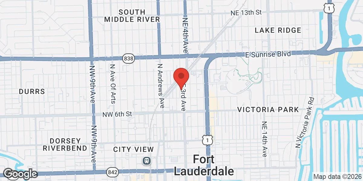 Map showing Advanced TRT Clinic location