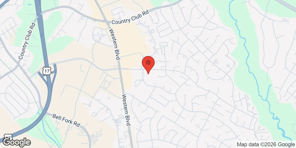 Map showing Men's TRT Clinic location