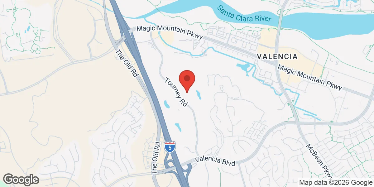 Map showing Gameday Men's Health Valencia TRT Clinic location