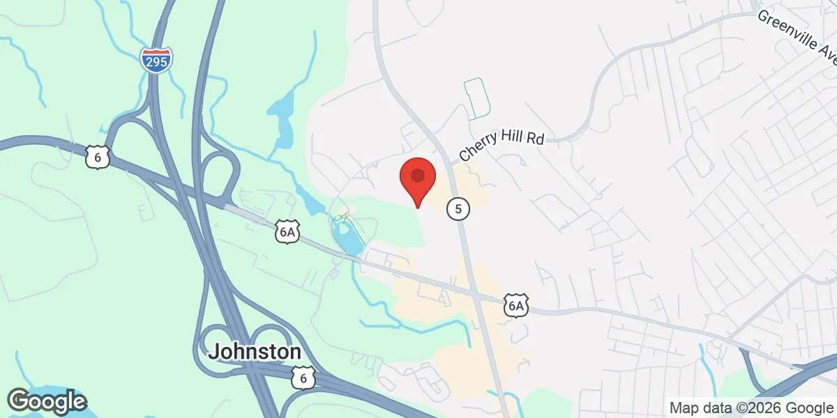 Map showing Anderson Longevity Clinic Rhode Island location