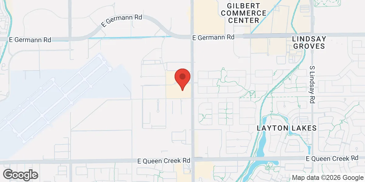 Map showing Gameday Men’s Health Chandler TRT, Weight Loss and Peptide Clinic location
