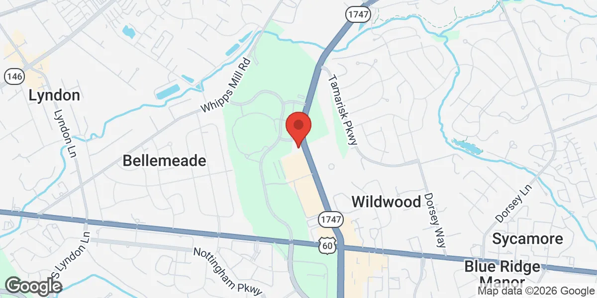 Map showing Advanced TRT Clinic location