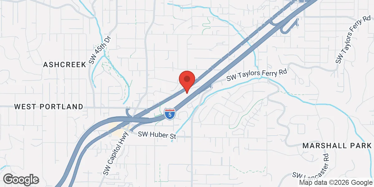 Map showing Renew Vitality Testosterone Clinic of Portland location