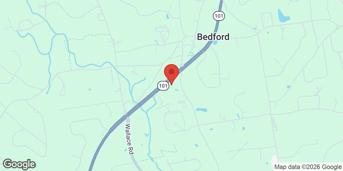 Map showing Renew Vitality Testosterone Clinic of Bedford location