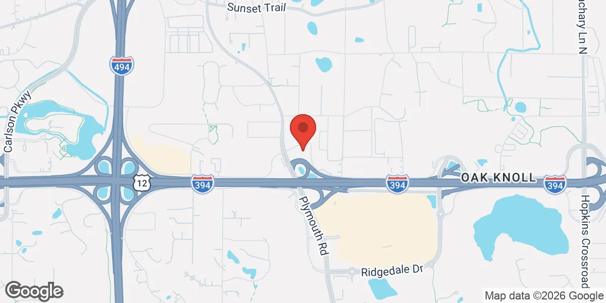 Map showing Vitality Testosterone Replacement Therapy Clinic location