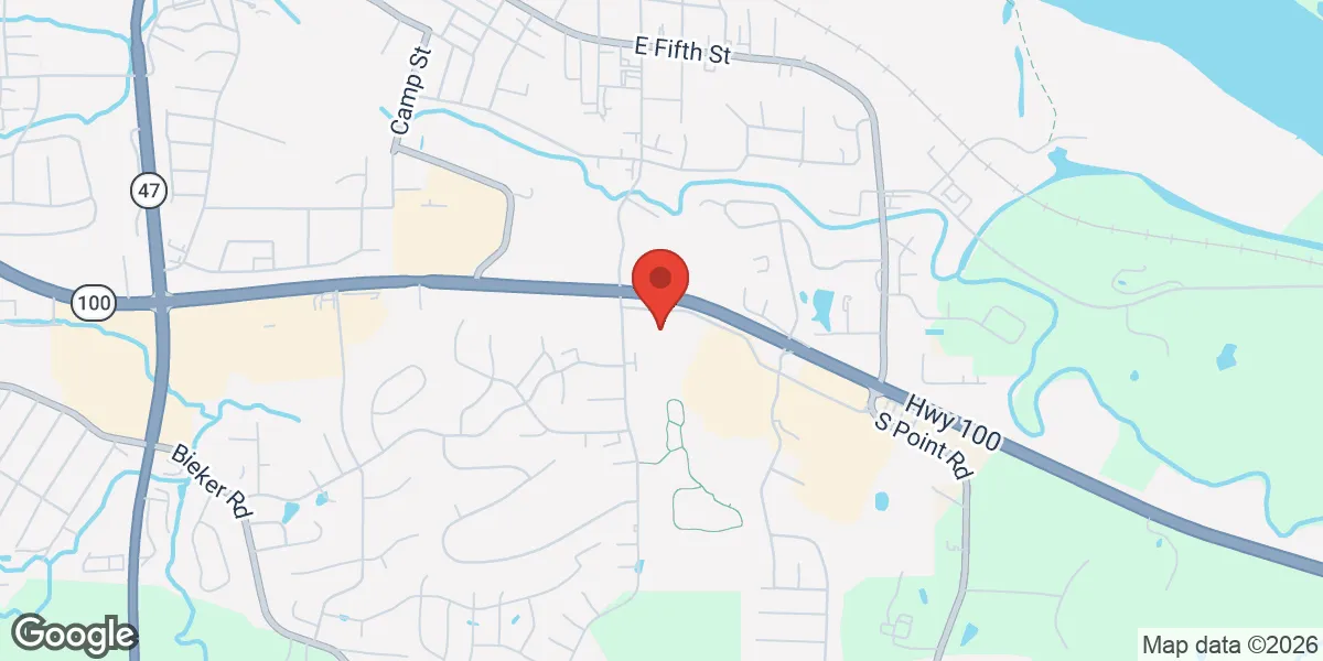 Map showing Man Up Testosterone Center location